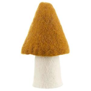 Muskhane Felt Morel Mushroom - Large Gold