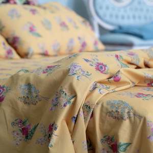 Lazybones Organic Cotton Bedlinen Set - Summerland