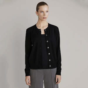 Laing Sylvia Merino Cardigan - Black