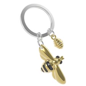 Meta[l]morphose Keychain - Honey Bee