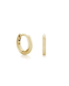 Monarc Jewellery Fine Anna Mini Huggie Hoop, 9k Yellow Gold