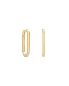 Monarc Jewellery Remie Huggie Hoop, Pair, Gold Vermeil