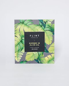 Health supplement: Flint Chocolate Number 29 Olive Oil Stone Ground Chocolate