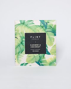 Flint Chocolate Cashew & Coconut Stone Ground Chocolate