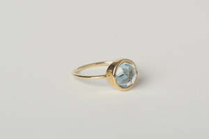 Charlotte Penman Fine | Ava Ring | White Topaz | 9k