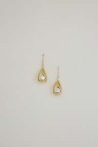 Charlotte Penman Fine | Tear Earrings | 14k Yellow Gold