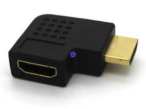 Right Angle R/A 90° 90 Degree Elbow RIGHT HDMI Male to Female