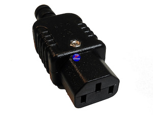 Electronic goods: 3 Pin IEC C13 Female Screw terminal field wireable rewireable cable cord socket