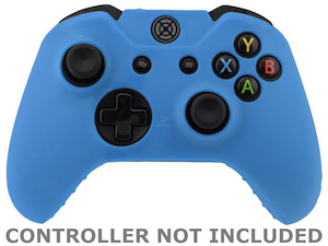 Blue Anti-Slip Silicon Rubber XBox One Controller Protective Sleeve Grip Cover