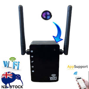 camera: HD 1080P Wifi Hidden Spy Camera WiFi Extender Style