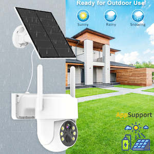 Solar Outdoor IP WiFi Security Camera HD 4MP 1440P