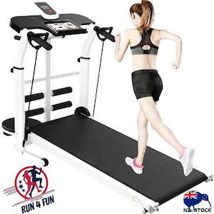 Folding Walking Treadmill Exercise Fitness Machine 4 in 1