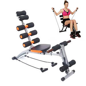 New Arrivals: Abdominal Trainer Exercise Bench Home Gym Machine 6 in 1