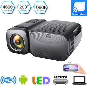 Mini WiFi HD Projector with HDMI