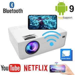 Projector: HD Projector With Android9 System App Support