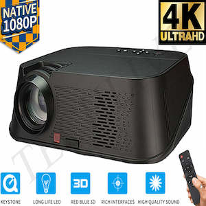 Projector: 1080P Projector 5000 Lumens