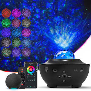 Speakers: Galaxy LED Projector Lights Bluetooth Speakers