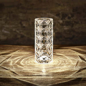 Decor Lights: Rechargeable LED Crystal Lamp