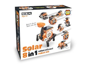 Solar 8 in 1 Educational Robot Kit