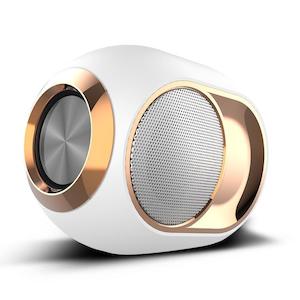 Premium Speaker System with XBass - Innovative & High Power in a compact size WHITE