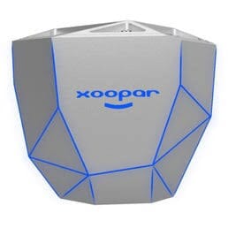 Xoopar GEO Wireless Bluetooth Speaker : Silver