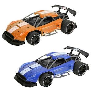 Alloy High Speed RC Car 1:16 - (Orange & Blue Mixed Colours)