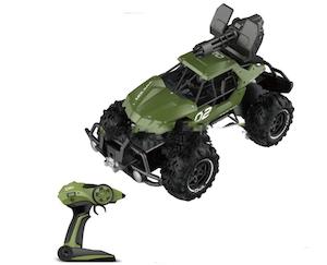 Offroad Missile Firing RC Rock Crawler Buggy 1:12 (Green)