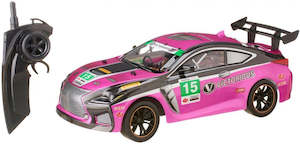 2.4 GHz High Speed Racing RC Car 1:10 Size (mixed gold & pink colours)