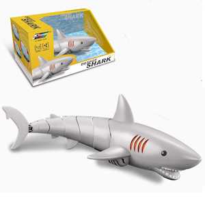 Remote Control Shark that actually swims! - Gray