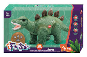 Plush Remote Control Stegosaurus