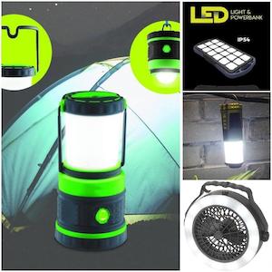 ULTIMATE CAMPING PACK - Including High Power Lantern, Portable Waterproof Powerb…