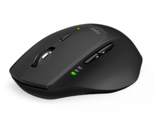 Rapoo MT550 multi-mode Wireless Optical Mouse black Switch between Bluetooth 3.0…