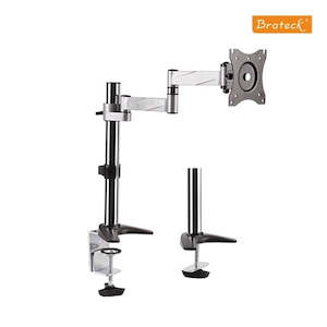 Bracom Aluminum LCD VESA Desk Mounts for LCD Screen Size 13"-27"