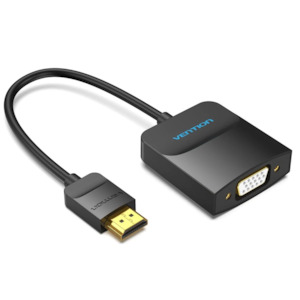 Vention HDMI to VGA Converter 0.15M Black