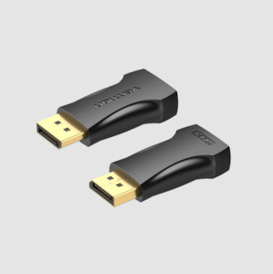 Audio Visual: Vention DisplayPort Male to HDMI Female 4K Adapter Black