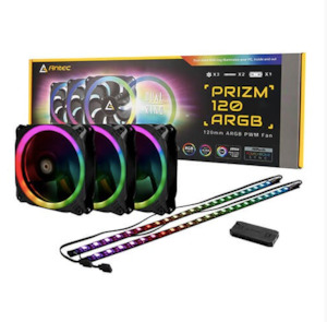 Antec Prizm 120 ARGB 3+2+C fan and strips