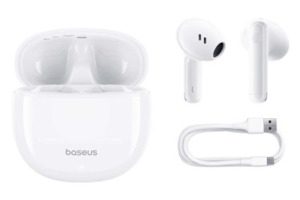 Baseus Bowie E13 True Wireless Earphones Moon White