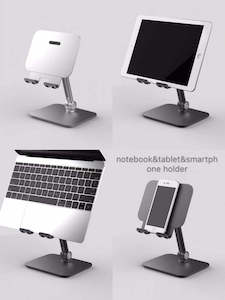 3-in-1 , iPad, tablet & laptop stand - black