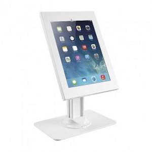 Monitor Tv Brackets Accessories: Bracom Anti-theft Steel Countertop Kiosk 9.7/10.2 “ 10.5” 10.1" - Matte White