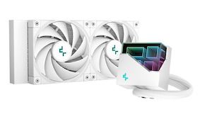 Deepcool: Deepcool LT520 Infinity Mirror 240mm AiO Water Cooling Kit White