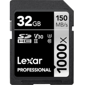 Lexar Professional 1000x SDHC/SDXC UHS-II 32GCB