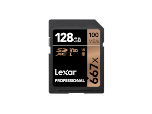 Lexar Professional 667x SDHC/SDXC 128GB