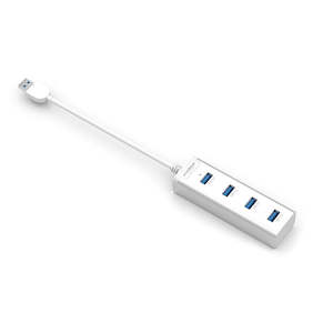 mbeat STICK 4 Port USB 3.0 Hub for Ultrabook & Mac-Aluminium Design