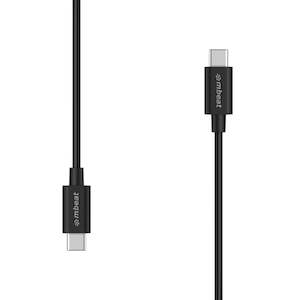 Mbeat: mbeat Prime USB-C to USB-C Charge and Sync Cable-1m