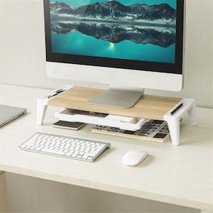 Mbeat: mbeat ACTIVIVA ErgoLife Monitor Stand Riser With Storage Drawer