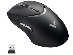 Rapoo: Rapoo VT9Pro Wired/Wireless Gaming Mouse, PAW 3398 Sensor, 26000 DPI, 1ms Resp Time, Lightweight, 10 Prog Buttons, Black