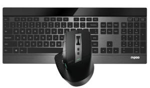 Rapoo: Rapoo 9900M Ultra-Slim Wireless Keyboard and Mouse