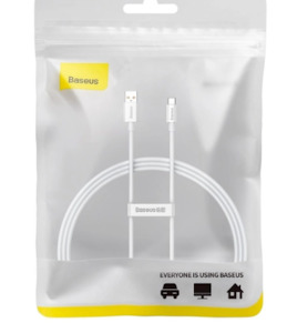 Baseus Superior Series Fast Charging Data Cable USB to Type-C 100W 1m Moon White