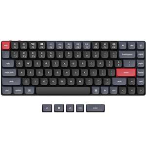 Keychron K3P-H1, 75% Layout 84 Keys, Red Switch, RGB, QMK/VIA, Hot-Swap, Low Pro…