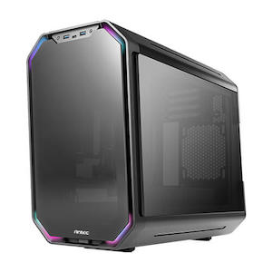 Cases Full Tower: Antec Dark Cube MATX case with dual front Panel Aluminum Alloy Body